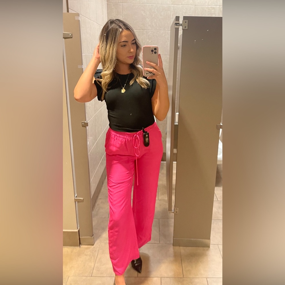 Pink Zara pants 💕